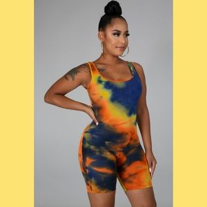 Tie Dye Jumpsuit